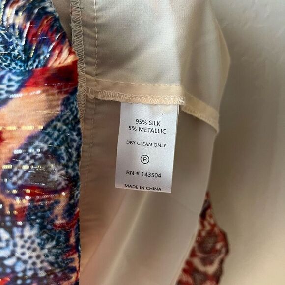 NWT Marie Oliver Dress Metallic Tiered Ruffle Gemma Mini Dress Red Size XS‎ - Picture 11 of 11